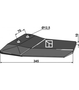 Replacement wing - left