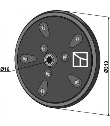 Wheel complete