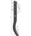 Cultivator shank - 875mm