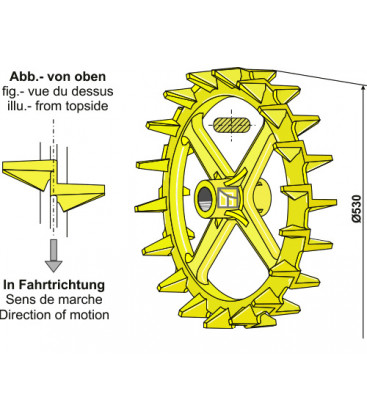 Cam ring - Ø530mm