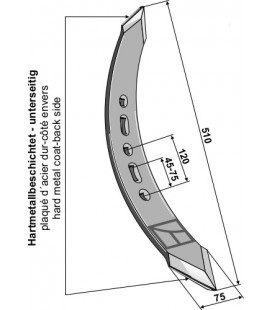 Twisted stubble point - right model