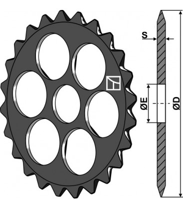 Breaker ring - Ø575mm