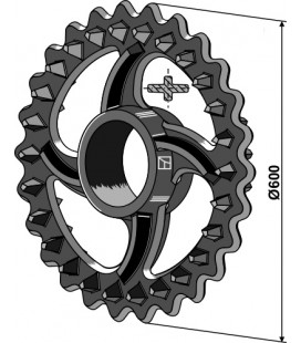 Crosskill ring - Ø600mm