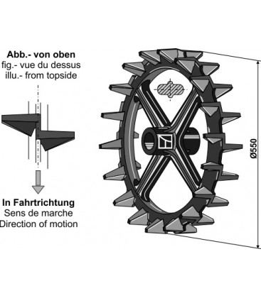 Cam ring - Ø550mm