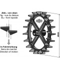 Cam ring - Ø550mm