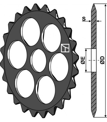 Breaker ring - Ø625mm