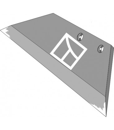 Reversible point share - 16' - right