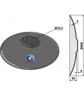 Hollow disc 'Smaragd'