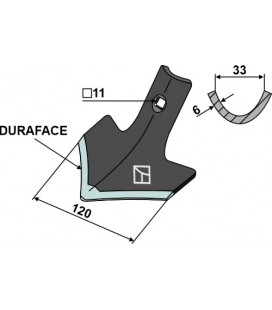 Gåsfot 120MM DURAFACE