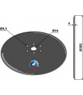 Seed drill disc Ø382x4