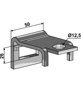 Clamp for tine 32 x 12