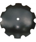 Notched disc Ø660x6