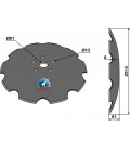 Notched disc - Ø510x6