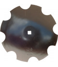 Notched disc Ø510x4