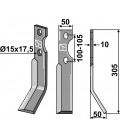 Rotary tine, right model