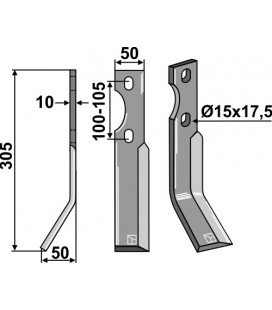 Rotary tine, left model