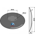 Plain disc with flat neck Ø510x4