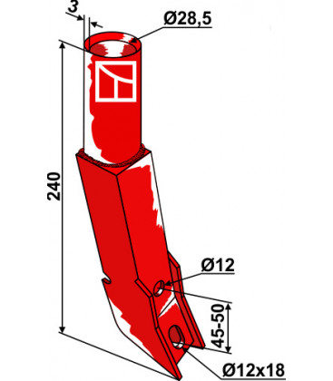 Seed tube