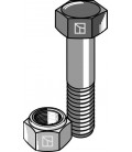 Hexagon bolt M14x1,5x35 with self-locking nut