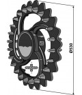 Crosskill ring - Ø530mm