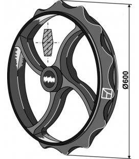 Cambridge roll ring - Ø600mm