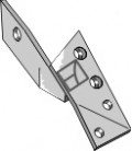 Bracket for reversible point - left