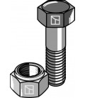 Hexagon bolt M8x1x30 with self-locking nut