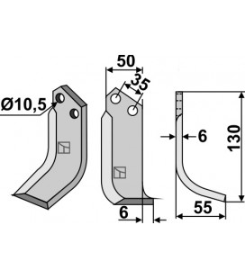 Blade, right model