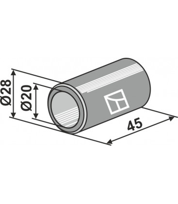 Bush 45xØ20xØ28