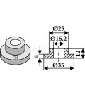 Internal bush 12xØ16,2xØ35