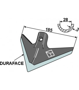 Gåsfot 185mm DURAFACE